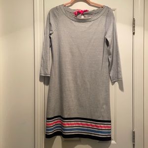 Lilly Pulitzer striped navy dress